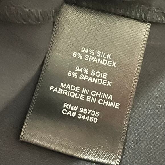 Rebecca Taylor Floriana Floral Stretch Silk Tank - Black - 8* - Picture 10 of 15